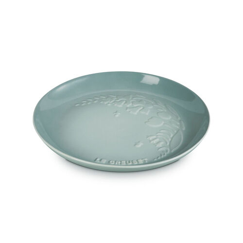 Le Creuset Jardin Sphere Plate 22cm  - Sea Salt